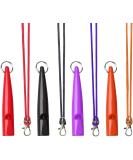 4 Pieces High-Quality Dog Whistle Set | Adjustable Ultrasound Training Whistles with Lanyard | Essential Dog Training Accessories - Buy Online on GoSupps.com
