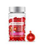 Hair Vitamin Treatment Serum Capsules - Moisturizing Oil for Dry & Damaged Hair | Vitamins A C E & B5 | 40PCS - For All Hair Types - Buy Online on GoSupps.com
