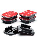 Sametop 3M Glue Bracket Adhesive Pads for GoPro Hero 12/11/10/9/8/7/6/5 & DJI Osmo Action Cameras - 6 Packs - Buy Online on GoSupps.com