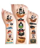 Pirate Temporary Tattoos - 24 Sheets | Birthday & Party Decorations - Buy Online on GoSupps.com