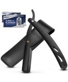 Uraqt Travel Razor Set for Men - Precision Barber Razor with 30 Double Blades & Case - Ideal for On-the-Go Grooming - Buy Online on GoSupps.com