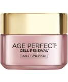 L'Oreal Paris Age Perfect Rosy Tone Face Mask with AHA & Imperial Peony 1.7 Oz | Radiant Skin Care - Buy Online on GoSupps.com