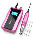 Beloving Portable Nail Drill Machine 30000RPM Rechargeable Electric File for Acrylic Nails - Purple - Buy Online on GoSupps.com