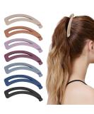 7pcs Matte Banana Hair Clips for Thick Hair - Strong Holder Ponytail Clips for Women - No Slip Fashionable Beauty Clamp - Buy Online on GoSupps.com