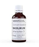 100% Pure Basil Essential Oil - Natural 50ml Bottled Oil for Aromatherapy & Wellness - Buy Online on GoSupps.com