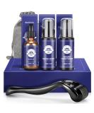 Ultimate Beard Kit for Men | Beard Oil Wash Conditioner & Roller - Perfect Gift for Boyfriend Husband & Dad - Buy Online on GoSupps.com