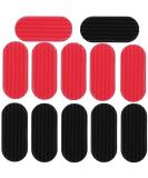 Cretty-Meet 12 Pieces Hair Gripper Hair Holders Hair Fringe Stickers-Magic Hair Fixed Clip Hairpin Hair Styling Accessories (Black Red) - Buy Online on GoSupps.com