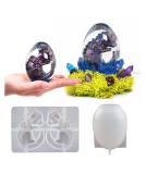 Dragon Egg Resin Mold Set - Fondant, Epoxy, Silicone Molds for Cake Decorating, Concrete, Cement, Polymer Clay - Buy Online on GoSupps.com