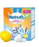Buy NATRUTH 20 Pack Limescale Removal & Odor-Free Cleaning Tablets | Efficient Kettle & Coffee Cup Descaler for Stainless Steel | International Shipping Available - Buy Online on GoSupps.com