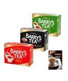 Barrys Tea Bags Tea Selection Bundle - 240 Tea Bags with Barrys Tea Gold Blend Barry' s Tea Master Blend and Barry's Tea Irish Breakfast Tea Including Mint Retail Perfect Brew Guide - Buy Online on GoSupps.com