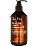 Gya Labs Soothing Massage Oil for Massage Therapy - Spa Quality Warming Massage Oil - Infused with Peppermint & Cinnamon for Full Body Oil Massage - (200 ml) - Buy Online on GoSupps.com