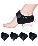 Plantar Fasciitis Heel Cups (4PCS) - Heel Pain Relief & Achilles Tendinitis Support - Buy Online on GoSupps.com
