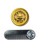 The Vintage Grooming Co. Death Grip Mustache Wax & Comb Set - Buy Online on GoSupps.com