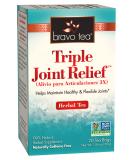 Bravo Tea Triple Joint Relief Caffeine Free 20 Tea Bags - Buy Online on GoSupps.com