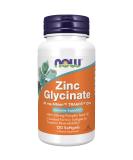 Buy Now Foods Zinc Glycinate 120 Softgels - Immune Support & High Absorption - Buy Online on GoSupps.com