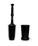 Master Plunger MP500-3TB Heavy Duty Toilet Plunger Kit with Tall Bucket & Air Release Valve - Black - Buy Online on GoSupps.com