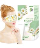 MUYUNBOS 21 PACKS Self Heated Eye Mask Disposable Soothing Steam Eyes Moisturizing Heat Eye Mask Warm And Comfy For Migraines Tired Eyes Dry Eyes (Chamomile) - Buy Online on GoSupps.com