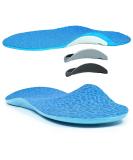 Plantar Fasciitis Insoles | High Arch Support Inserts for Men & Women | Comfort Boot Sole Inserts for Flat Feet & Pain Relief - XL - Buy Online on GoSupps.com