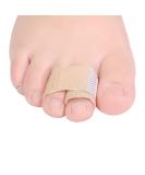 DYKOOK Broken Toe Wraps 8 Pcs/Pack Fabric Toe Splint Toe Cushioned Bandages Finger Protectors Straightener Separators - Buy Online on GoSupps.com