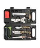 Mossy Oak Hunting Field Dressing Kit - Portable 8-Piece Game Processor Set - Buy Online on GoSupps.com