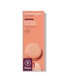 Cleanlogic Bath & Body Dual-Texture Facial Buffers for Sensitive Skin Removes Makeup & Exfoliates Dull & Dry Skin vegan-Friendly-Pack of 9 - Buy Online on GoSupps.com