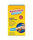 Aspercreme with Lidocaine Maximum Strength Pain Relief Cream 2.7 oz.: Fast-Acting Relief for Muscle and Joint Pain - Buy Online on GoSupps.com