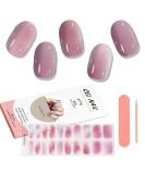 Kalolary Gel Nail Polish Strips - Full Nail Wraps Decal Set for Women/Girls - Semi Cured, Waterproof & Easy Application - Includes Nail File & Stick - UV/LED Lamp Required (10 pcs) - Buy Online on GoSupps.com