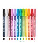 12 Pcs Nail Art Pens Set - Acrylic Nail Polish & Graffiti Painting Pens for Salon DIY Design - Buy Online on GoSupps.com