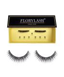 Florylash Casual Look | Magnetic Eyelashes - 3D Volume 3 Magnets No Eyeliner Reusable (Size S 25mm) - Shop Internationally - Buy Online on GoSupps.com