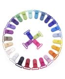 Sutoyuen 24pcs 1 25mm Plastic Pacifier ClipsSuspender Clips - Mix 24 Colors - Buy Online on GoSupps.com
