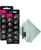 Oticon Minifit Open 8mm Dome Bundle with Cleaning Tools & Microfiber Cloth (20 Domes) - Buy Online on GoSupps.com