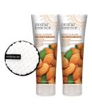 Sweet Almond Lotion 8 Fl Oz | Moisturizing Almond Scented Body Lotion with Jojoba Oil & Reusable Makeup Pad | Hydrating Skin Moisturizer for Women Pack of 2 - Buy Online on GoSupps.com