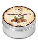 Pure Cold-Pressed Shea Butter 200g - Authentic Ghanaian Karit Body Butter for Face Body & Hair - Intensive Care - Natural Moisturizer - Buy Online on GoSupps.com