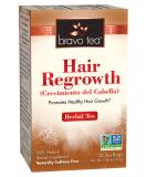 Bravo Tea Hair Regrowth Herbal Tea Caffeine Free, 20 Tea Bags - Buy Online on GoSupps.com