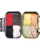 Wifreo 32pcs Conehead Zonker Streamers Fly Fishing Bunny Lures - Size 4 for Trout Bass Pike | Assorted Streamer Flies - Buy Online on GoSupps.com