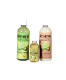 Lenico Bergamot Gold Edition 3 Piece Set: Shampoo 500ml, Conditioner 500ml, Oil 120ml - Buy Online on GoSupps.com