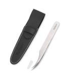 Pafason Stainless Steel Eyelash Extension Tweezers Set with PU Leather Case - Precision Tweezers for 2D-8D Volume and Individual False Lashes - Buy Online on GoSupps.com