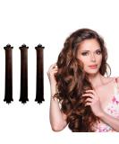 3 Pcs Hair Rollers Heatless Curlers Hair Curlers for Long Hair Heatless Curling Rod for All Hair Types Hair Curlers No Heat Lazy Curlers DIY Hair Styling Tools - Buy Online on GoSupps.com