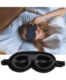Premium 3D Eye Masks for Sleep | Weighted Silk Blindfolds for Men & Women | Travel Essentials for Restful Sleep - Buy Online on GoSupps.com