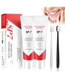 Sp-7 Probiotic Whitening Toothpaste Set with Toothbrush - Ultra Whitening & Fresh Breath - Ships Internationally - Buy Online on GoSupps.com