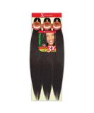 Outre X-Pression Kanekalon 3X Pre Stretched Braid 42 (5-Pack, Color 1B) - Buy Online on GoSupps.com