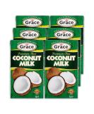 Grace Premium Coconut Milk 1 Litre (6 Pack) - Buy Online on GoSupps.com