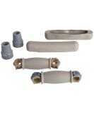 Drive Medical Crutch Accessory Replacement Kit - Universal Crutches, Gray - Buy Online on GoSupps.com