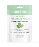 All-Natural Mouthwash Tablets (62pcs) | Eco-Friendly Travel Fresh Breath Tabs | Plaque Removal & Gum Protection Alcohol & Fluoride-Free - Buy Online on GoSupps.com