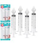 Onever Baby Nasal Aspirator - Rinse System Portable Nose Cleaner for Newborns & Kids (4 Pieces) - Buy Online on GoSupps.com