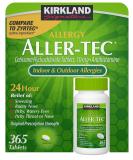 Shop Kirkland Signature Aller-Tec 365 Tablets - Fast International Shipping & Allergy Relief - Buy Online on GoSupps.com