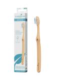 TrueMorrow Bamboo Toothbrush | Eco-Friendly Sustainable Plastic-Free & Biodegradable | 100% Vegan Dental Care - Buy Online on GoSupps.com