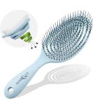 marQus Detangle Hair Brush women and men Exclusive Ultra-soft bending Bristles and Body - Glide Through Tangles With Ease For All Hair Types - Women Men Wet And Dry Hair 1pcs Arctic Brush - Buy Online on GoSupps.com