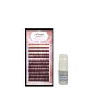 Alluring Dark Brown Eyebrow Extensions & Clear Glue Brow Kit - Buy Online on GoSupps.com