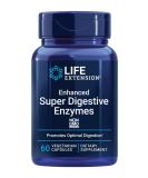 Buy Life Extension Enhanced Super Digestive Enzymes - 60 Vegetarian Capsules for Optimal Digestion - Buy Online on GoSupps.com